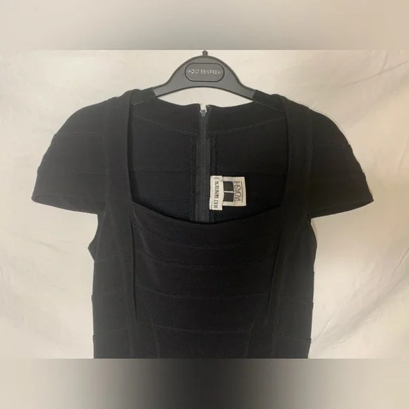 TADASHI HOLT RENFREW LITTLE BLACK DRESS - Picture 9 of 11